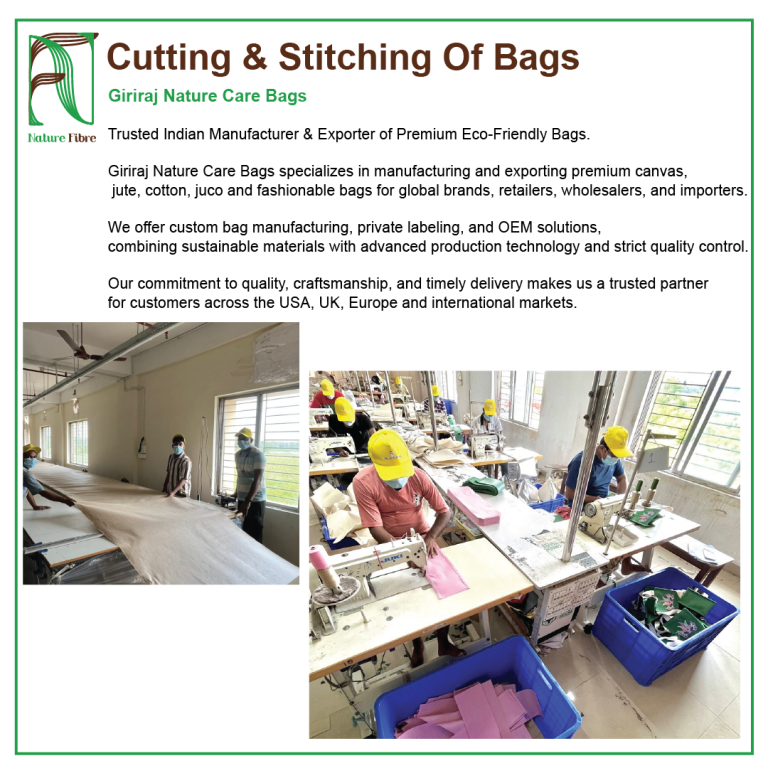 Stitching of Bags